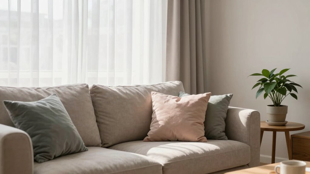 create calming harmonious space