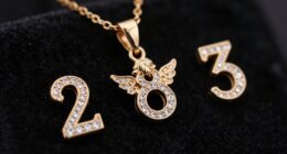 elegant angel number jewelry