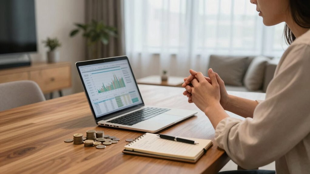 financial talk before purchases