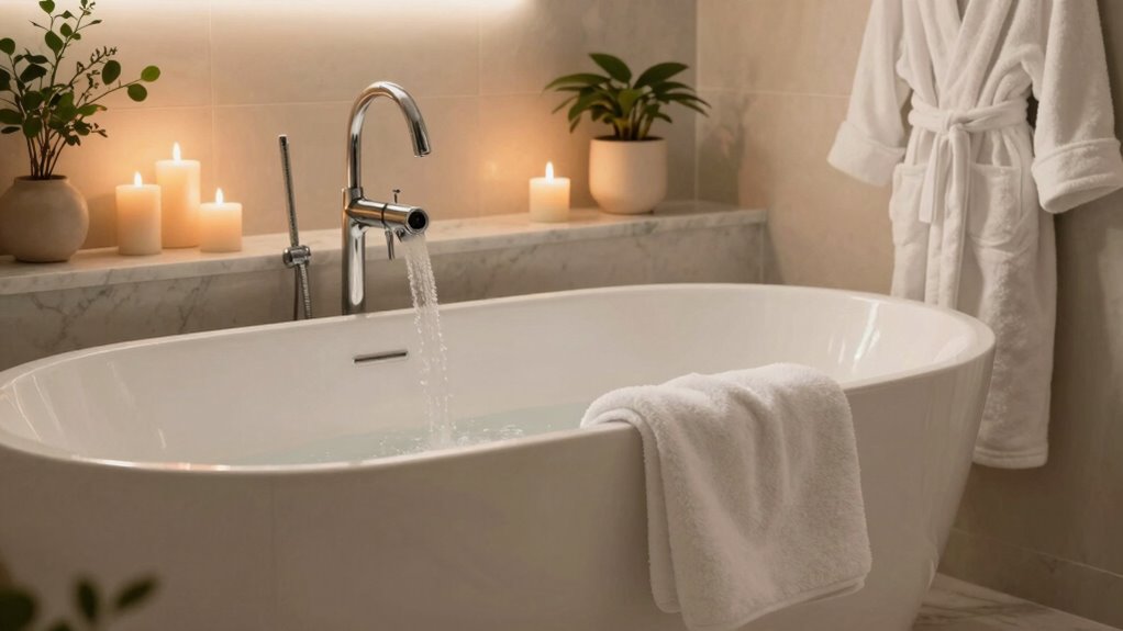 luxurious mindful recovery routine