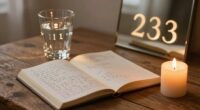 numbers guiding mindful reflection