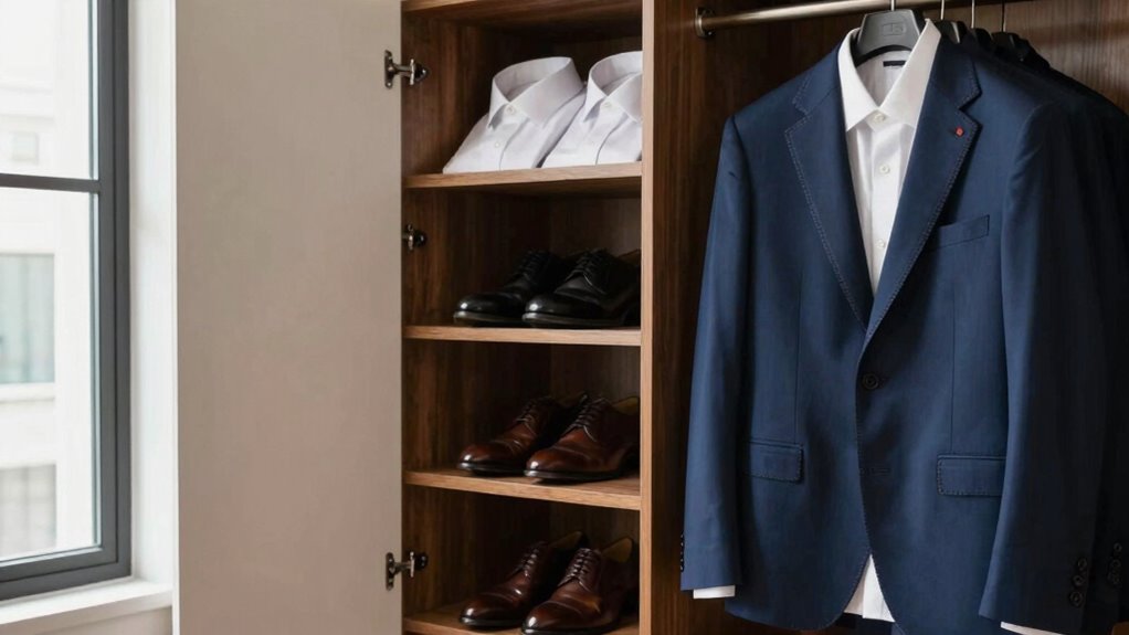 organized versatile interview wardrobe