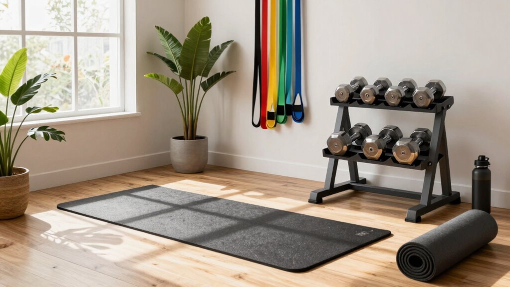personalized home workout areas