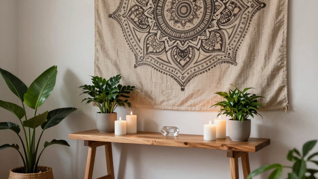 spiritual calming meaningful decor