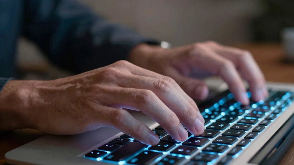 typing reinforces digital identity