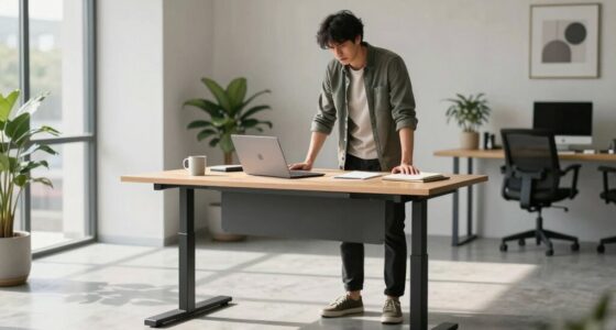 uncomfortable standing desk myth