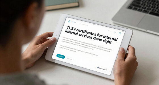 TLS certificates for internal services done right
